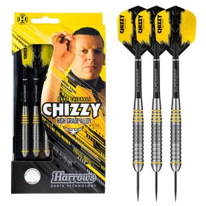 Harrows Dave Chisnall Chizzy Brass Steel Tip Darts