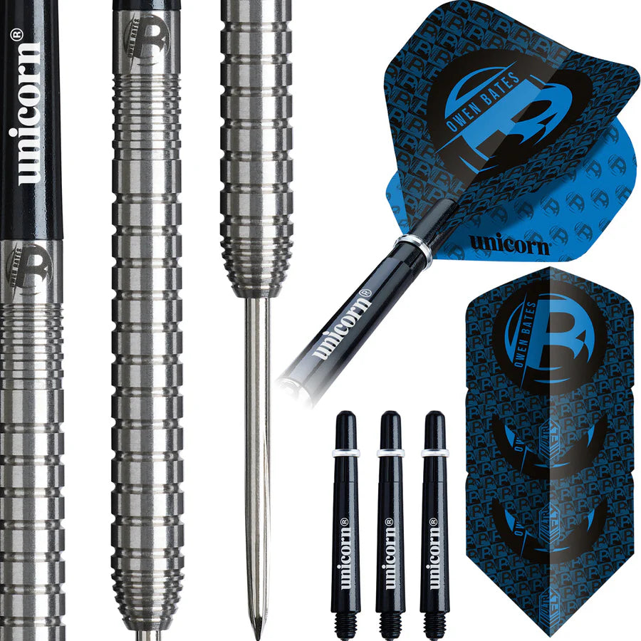 Unicorn Owen Bates 90% Tungsten Steel Tip Darts - Image 2