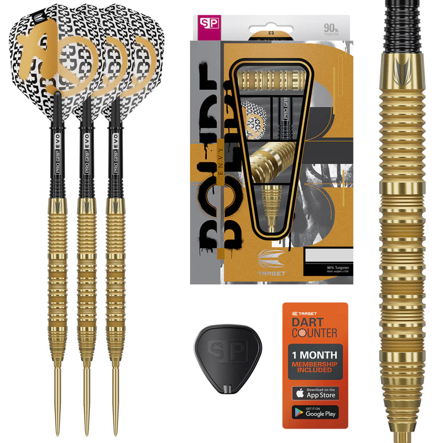 Bolide Envy 01 90% Tungsten Steel Tip Darts