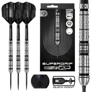 Harrows Super Grip QP 90% Tungsten QuickPoint Darts
