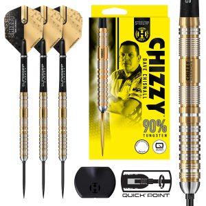 Harrows Dave Chisnall Chizzy Series 2 90% Tungsten QP Steel Tip Darts