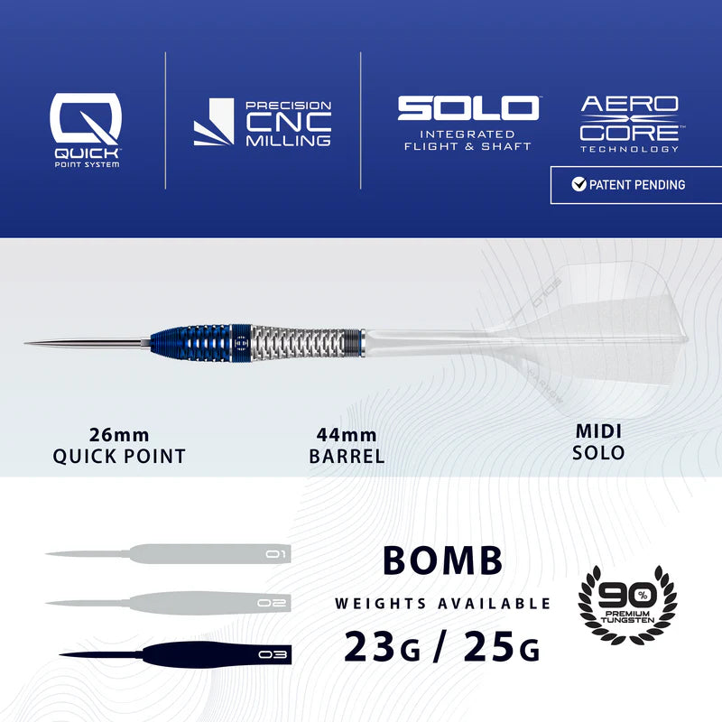 Harrows Geo Steel Tip Darts - Image 3