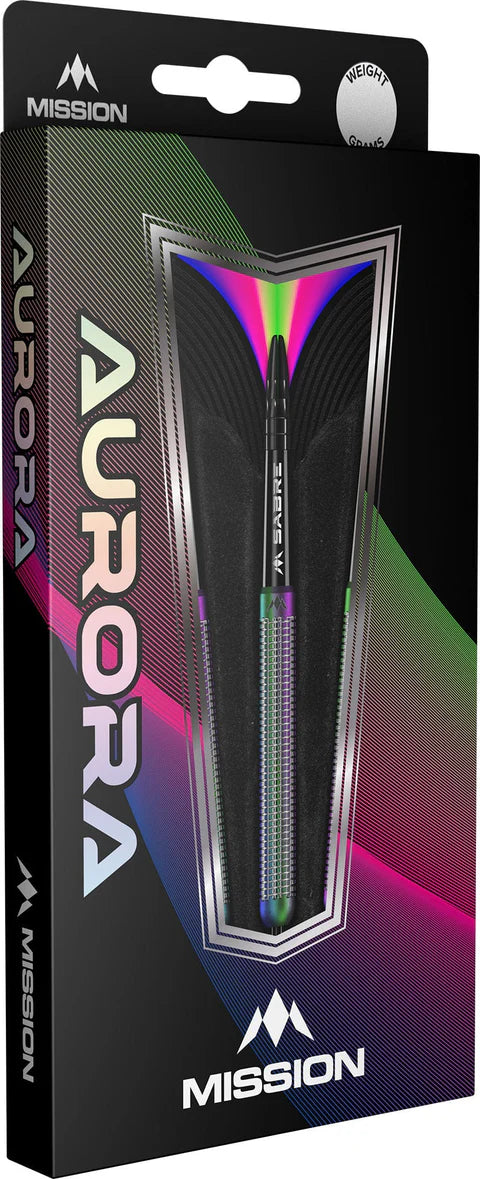 Mission Aurora 90% Tungsten Steel Tip Darts - Image 2