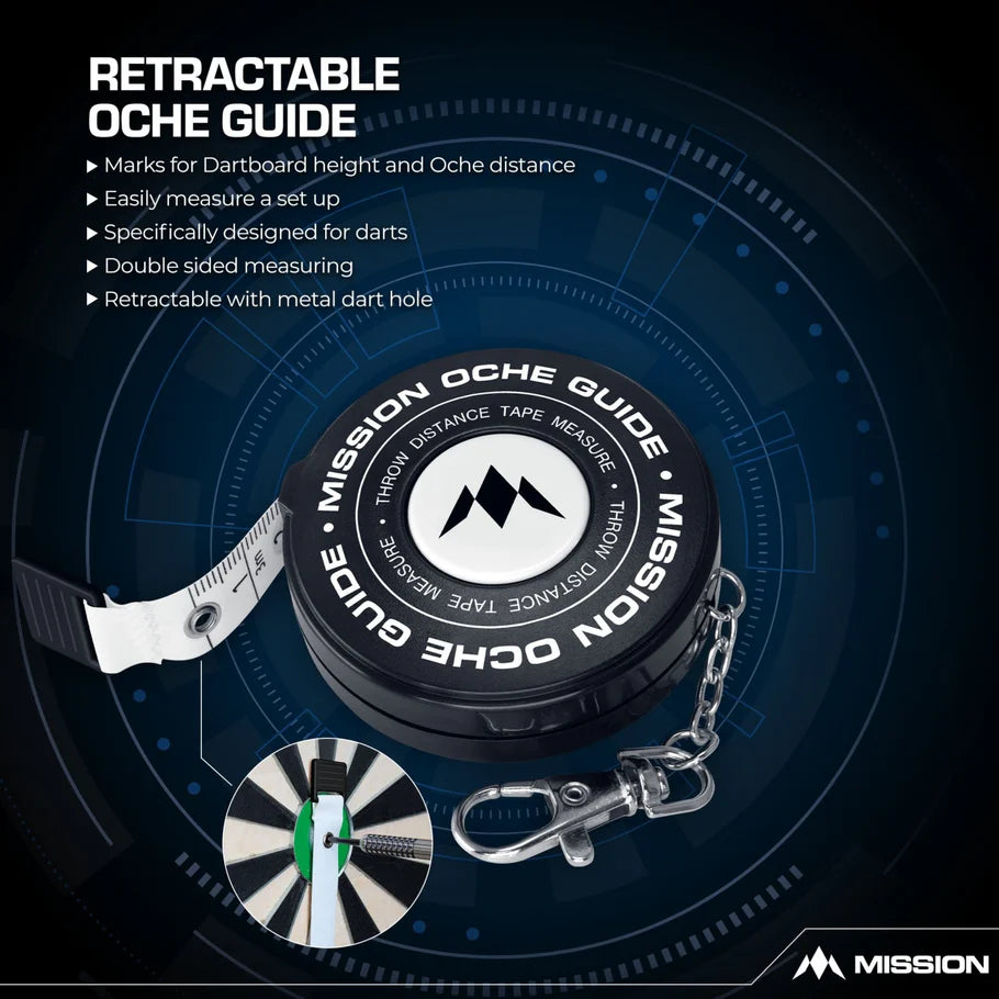 Mission Retractable Dartboard Measure - Image 2