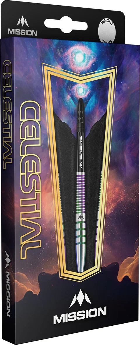 Mission Celestial 95% Tungsten Steel Tip Darts - Image 5