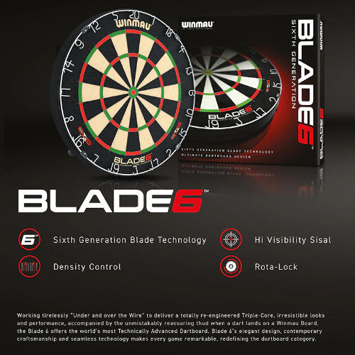 Blade 6 Professional Dart Board - Image 5