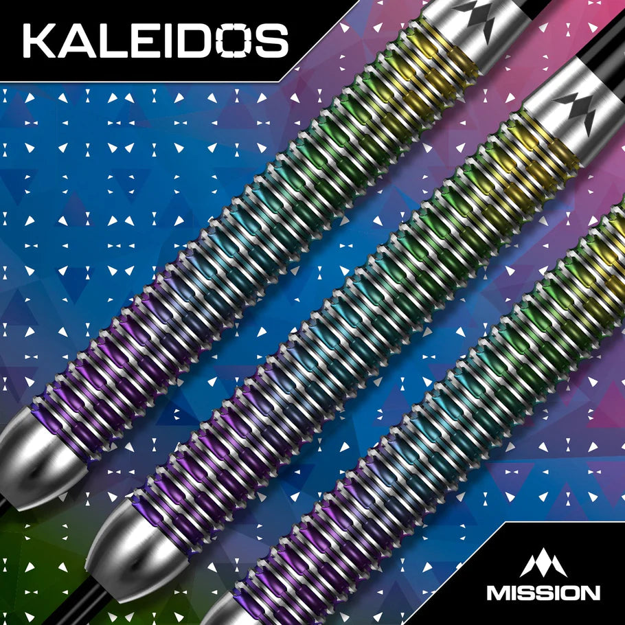 Mission Kaleidos 95% Tungsten Steel Tip Darts - Image 2