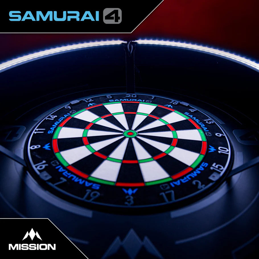 Mission Samurai 4 Dartboard Graphite Edition - Image 2