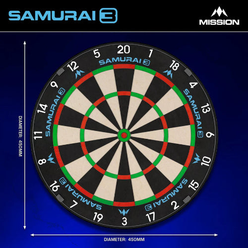 Mission Samurai 3 Dartboard - Image 3