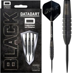 Datadart Titanium Matt Black 90% Tungsten Steel Tip Darts