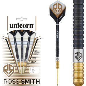 Unicorn Ross Smith Two Tone 90% Tungsten Steel Tip Darts