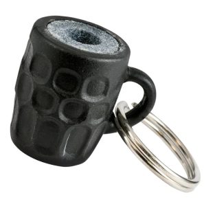 Designa Dart Sharpener Inside Keyring Beer Glass