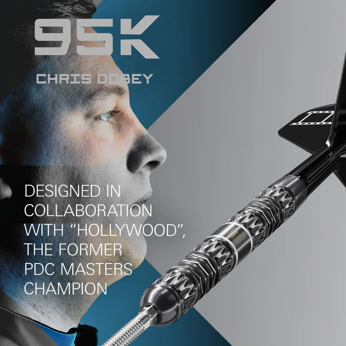 Chris Dobey 95k SP Steel TIp Darts - Image 2