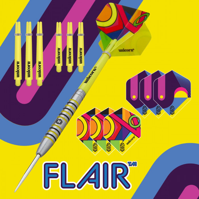 Unicorn Flair Style 4 80% Tungsten Darts - Image 2