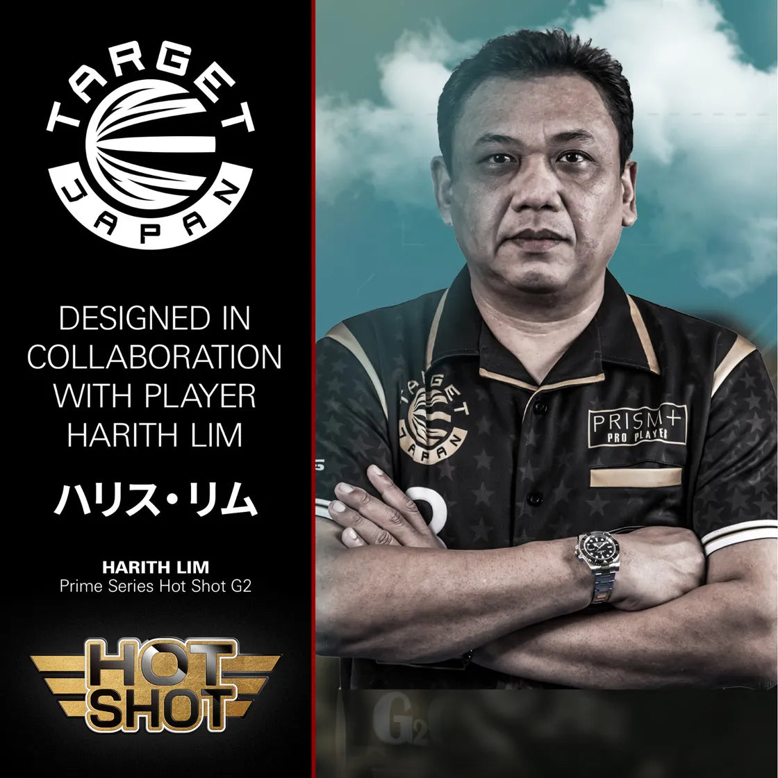 Target Japan Prime Series Hot Shot G2 SP Steel Tip Darts - Image 2