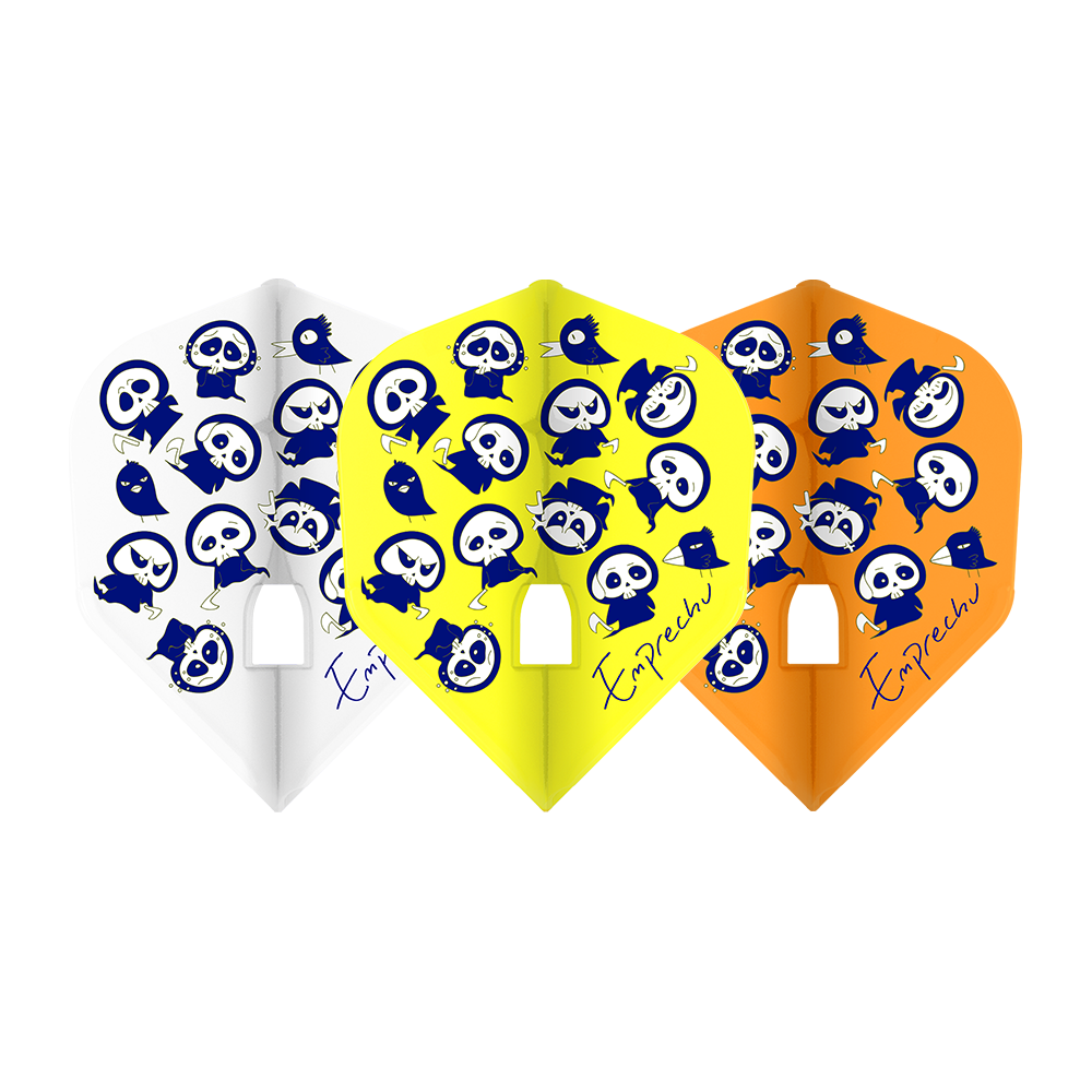 L-Style Champagne L3 Shape Mix Yukie Sagaguchi Mix - Dart Flights - Image 2