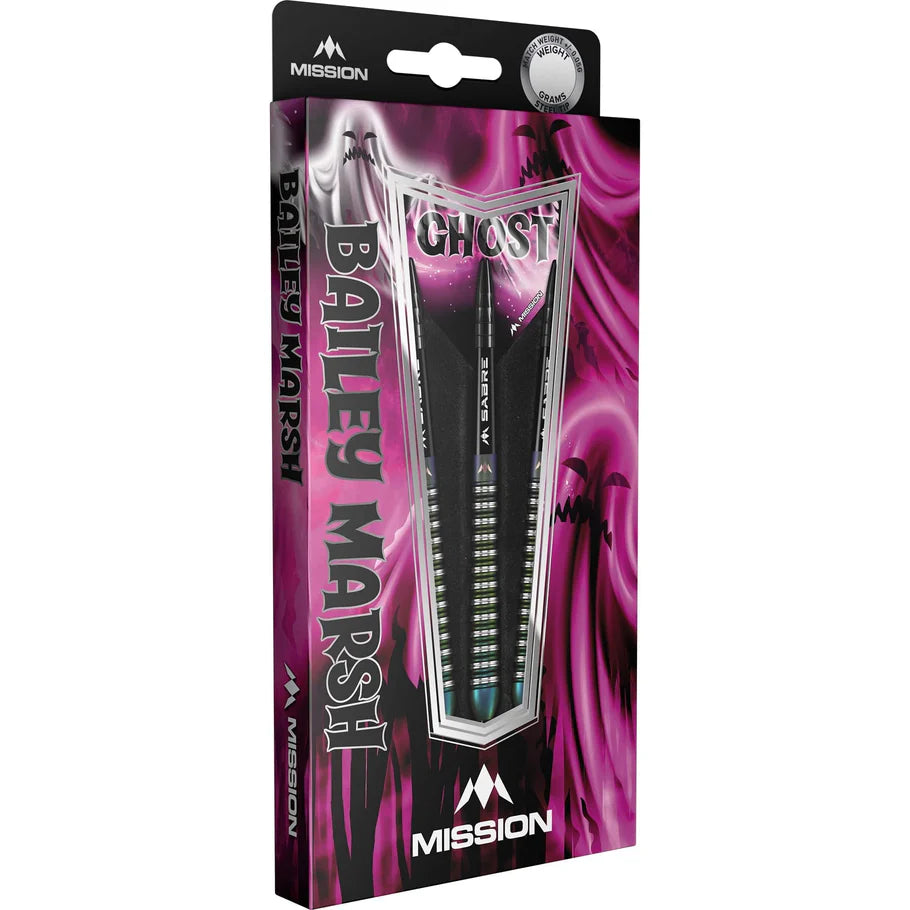 Mission Bailey Marsh 90% Tungsten Steel Tip Darts - Image 2
