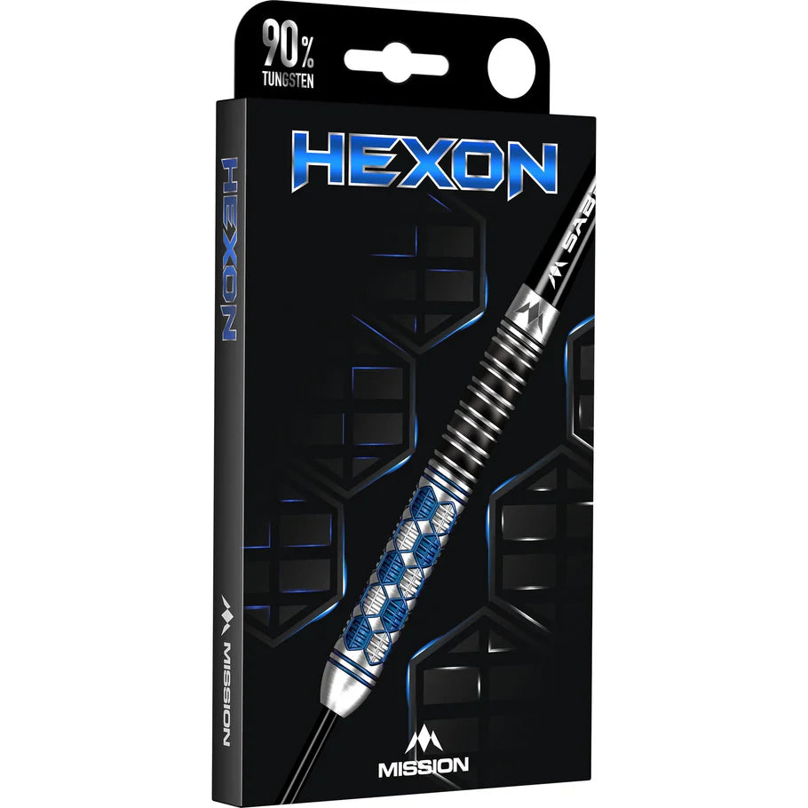 Mission Hexon 90% Tungsten Steel Tip Darts Blue PVD - Image 9