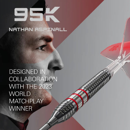 Target Nathan Aspinall ASP 95K Steel Tip Darts - Image 2