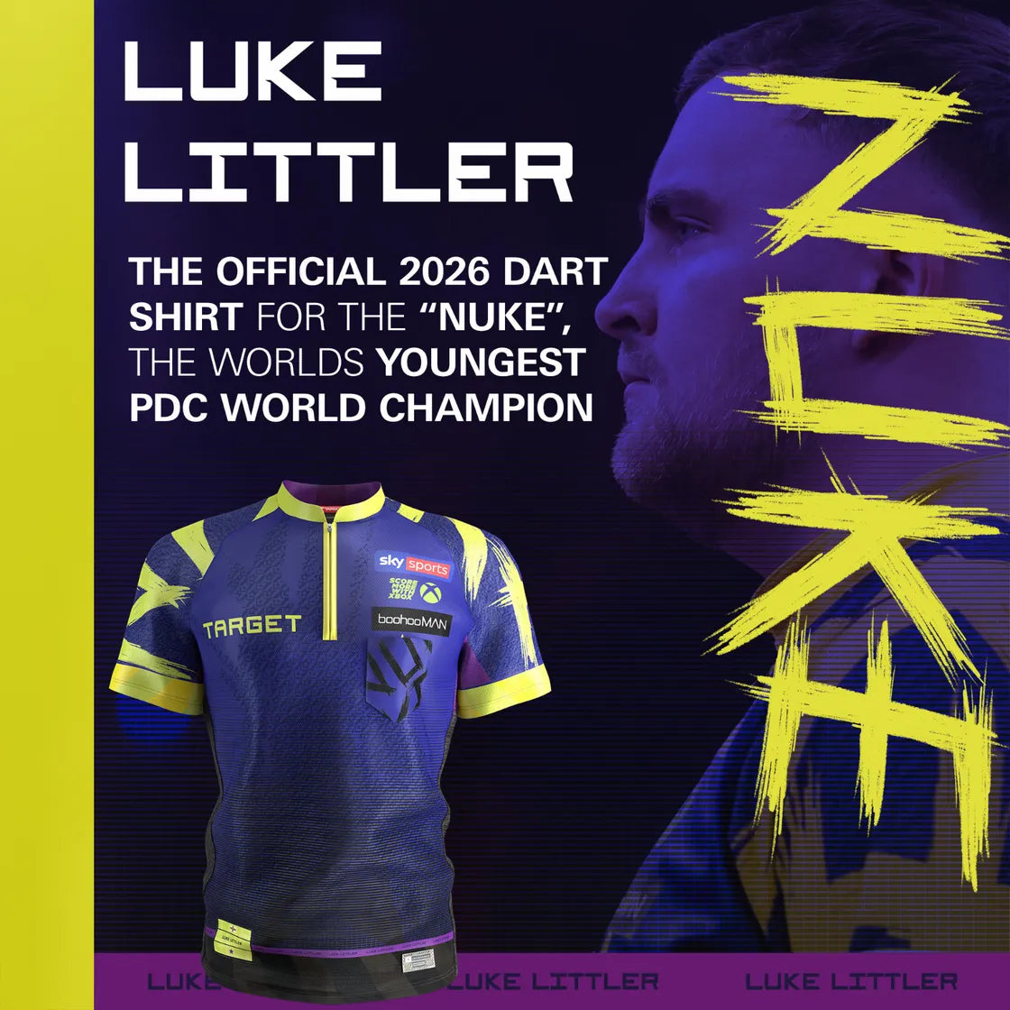 Luke Littler Player Shirt - Image 2