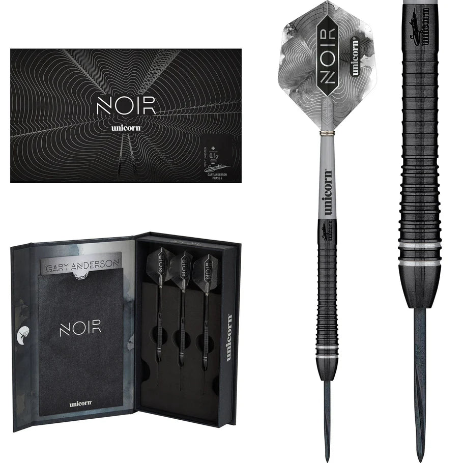 Unicorn Gary Anderson Noir Phase 6 Darts - Image 7